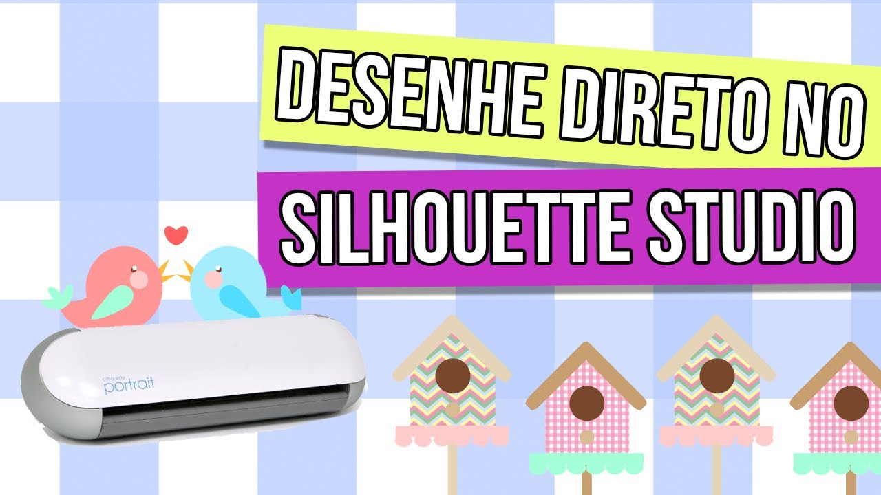 COMO desenhar usando SÓ Silhouette Studio - Tutorial Silhouette