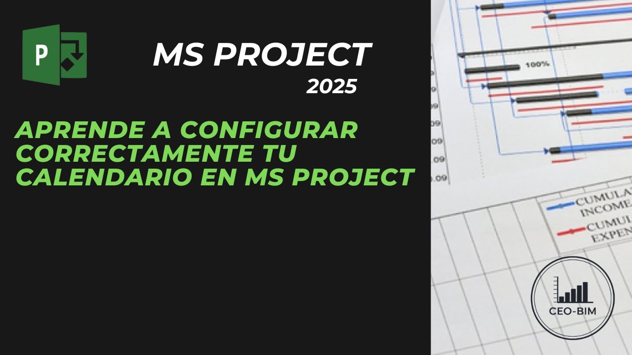 Aprende a Crear y Configurar tu Calendario de Proyecto PERFECTO en Microsoft Project