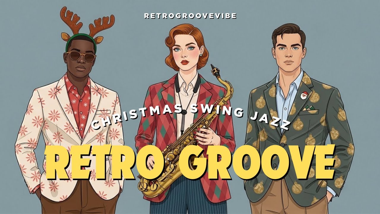 RetroGroove Chill – Christmas Swing Jazz | Retro Jazz | Winter Jazz | Retro Vibes | Cozy Jazz