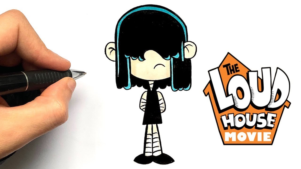 TUTO DESSIN LUCY LOUD - Bienvenue chez les Loud
