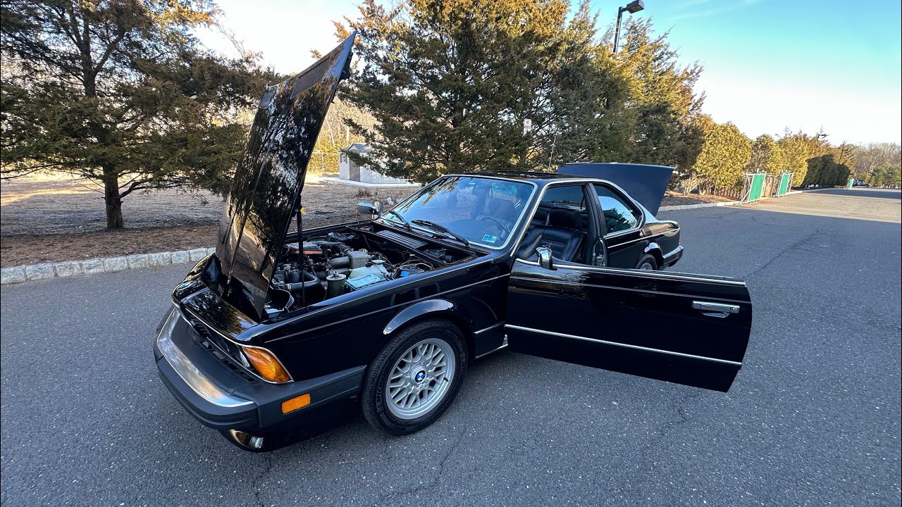 Видео интерьера BMW 633CSI 1984 года выпуска, 16.01.2026.