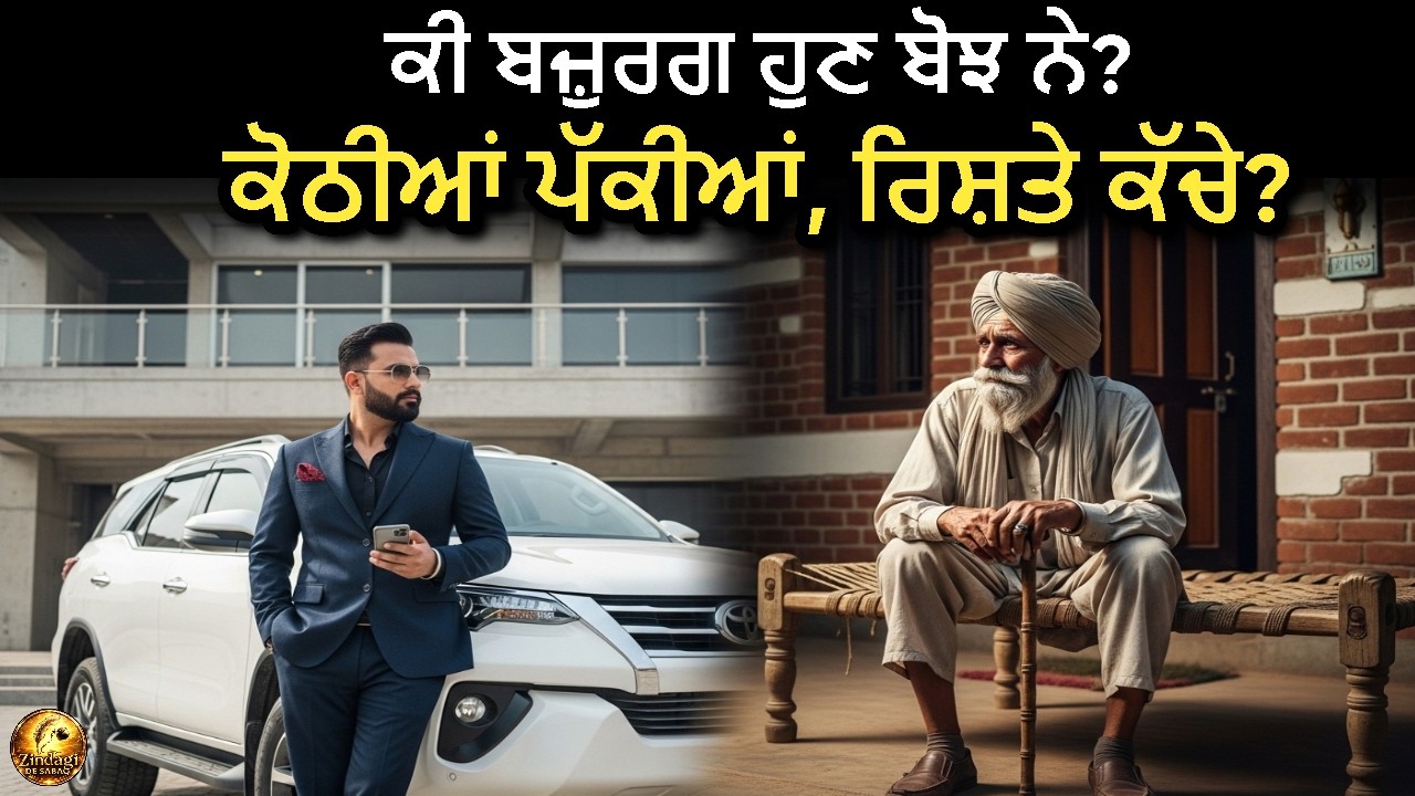 ਕੀ ਅਸੀਂ ਆਪਣੇ ਬਜ਼ੁਰਗਾਂ ਨੂੰ ਬੋਝ ਮੰਨਣ ਲੱਗ ਪਏ ਹਾਂ? | ਰਿਸ਼ਤਿਆਂ ਦਾ ਕੌੜਾ ਸੱਚ | Heart Touching Story
