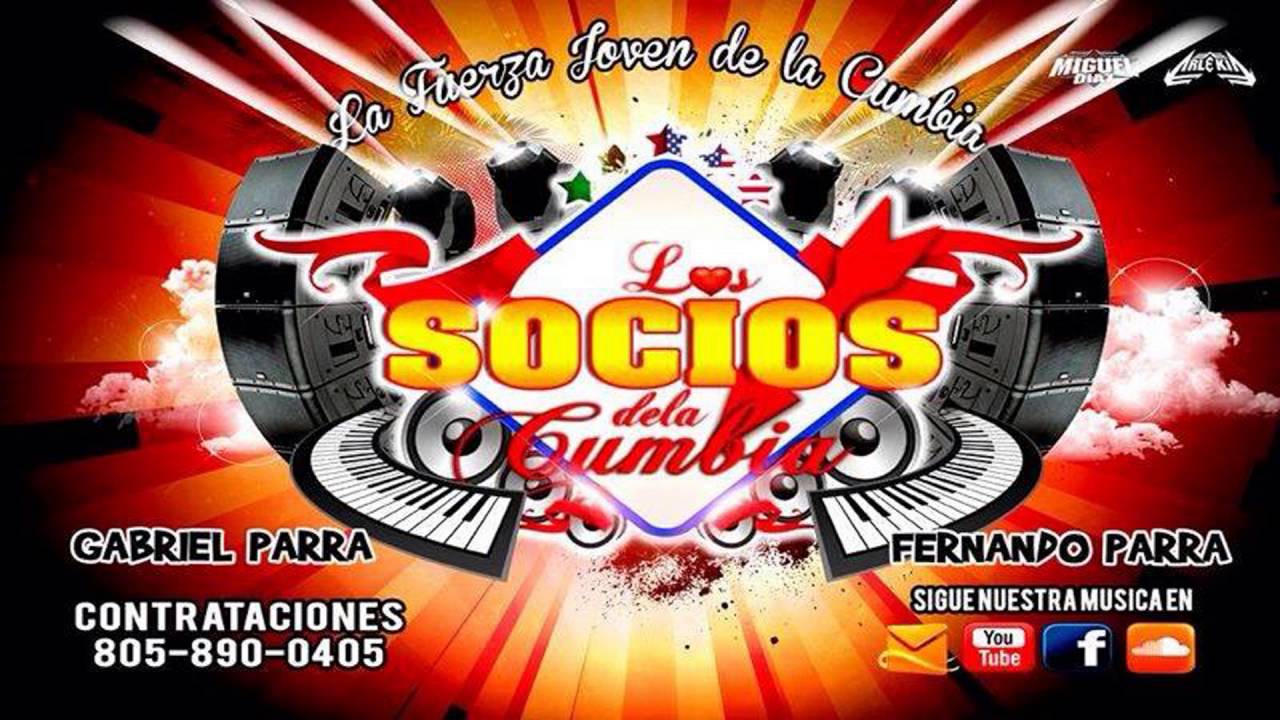 CUMBIA DE LOS BESOS GRUPO LOS SOCIOS DE LA CUMBIA LIMPIA EXITO SONIDOPRINCIPE 2016