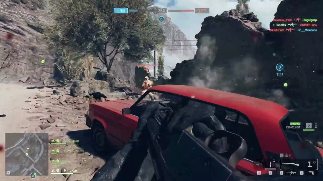 Battlefield 6, Assault, King of the Hill, Liberation Peak (Nade Launcher, Rifle, Shotty, Grenades)