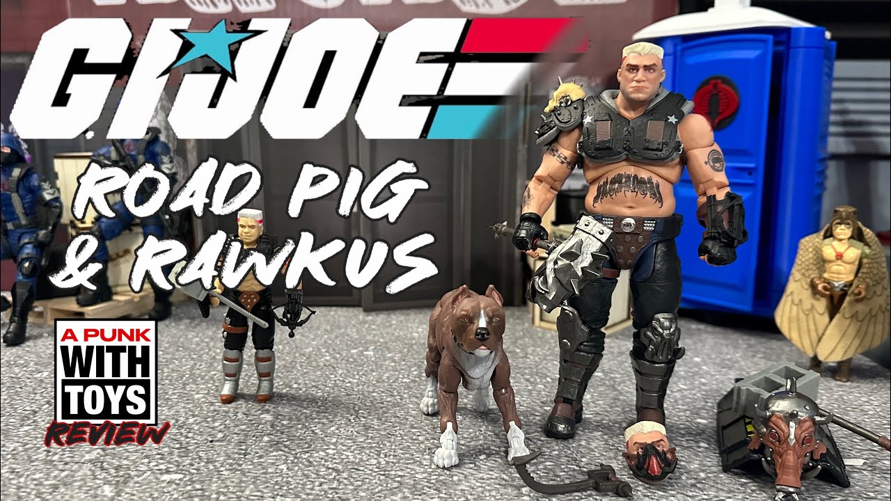 GI Joe Classified Road Pig & Rawkus Review