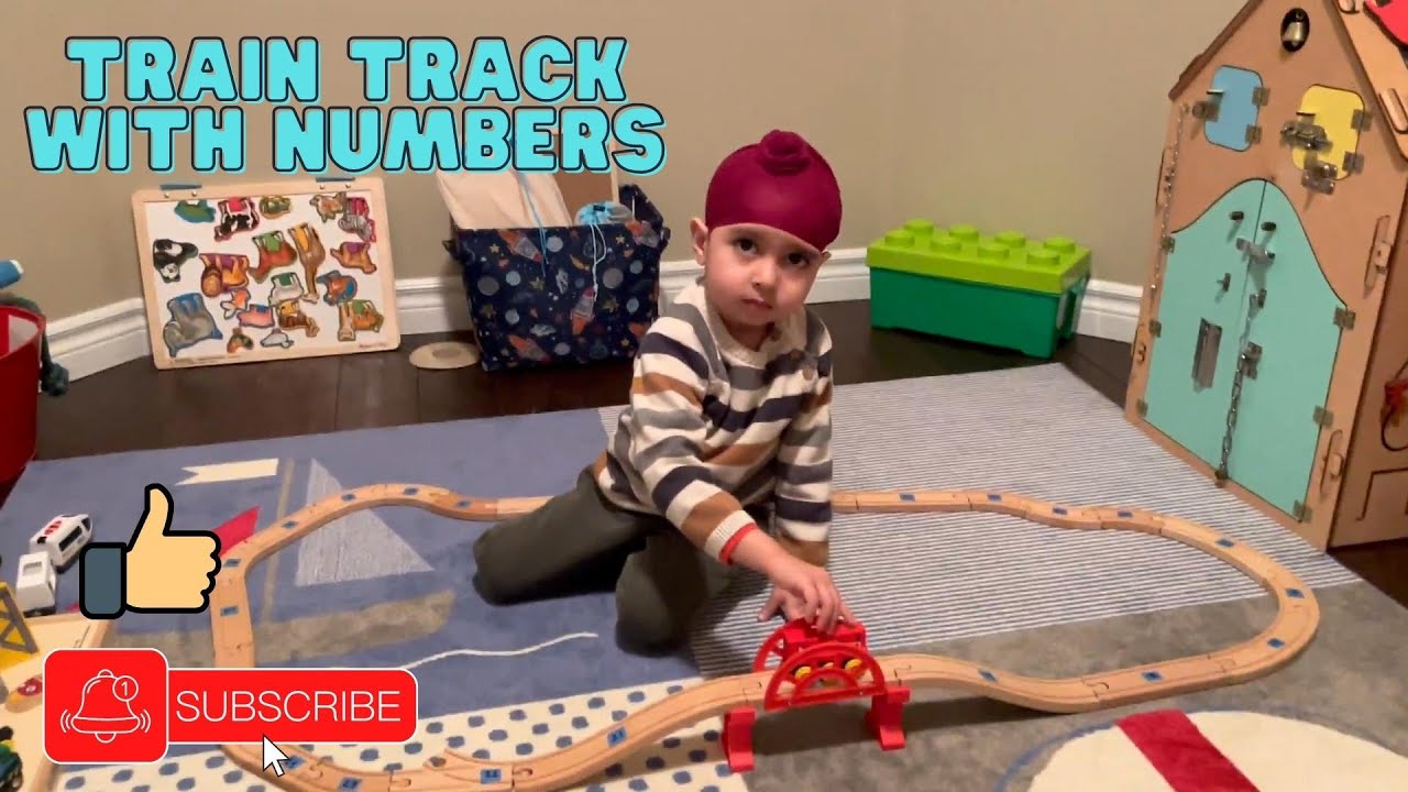 Train Track Numbers Fun