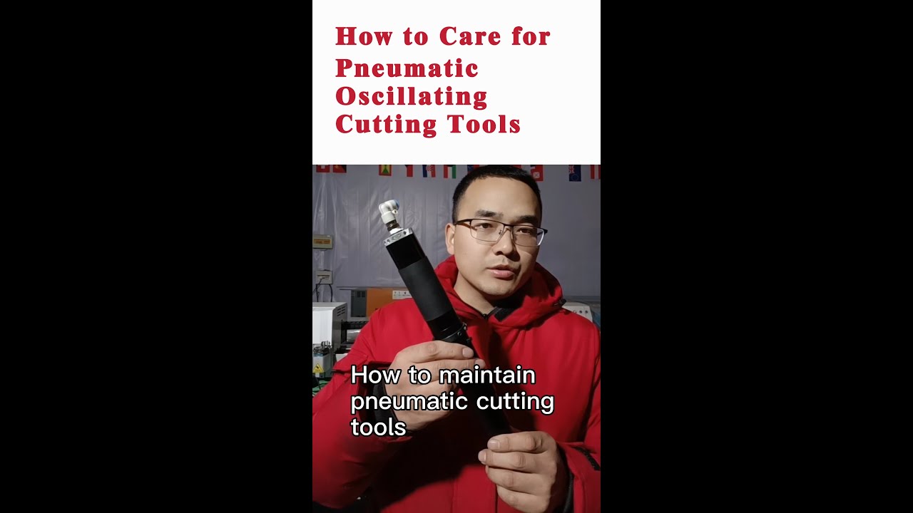 How to Maintenance Pneumatic Oscillating Cutting Tools|#Digital cutter #POT#Flatedcutter