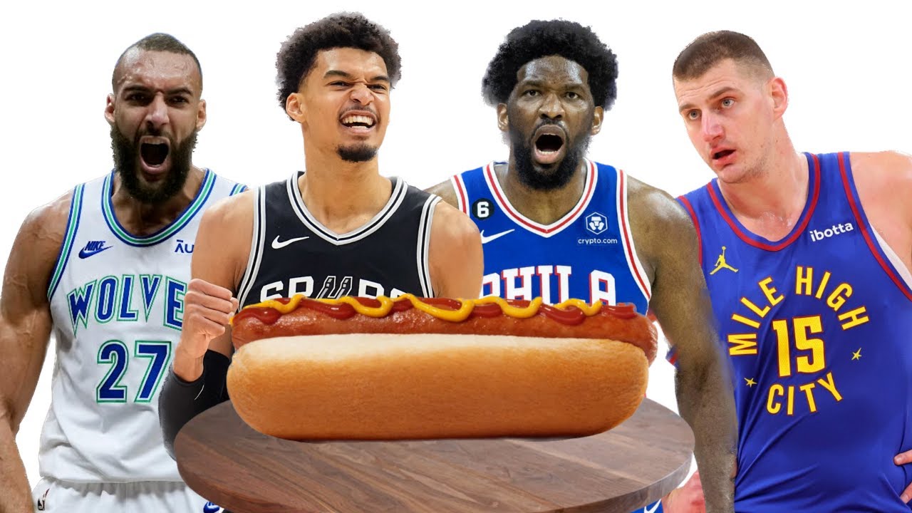 NBA Centers Ranked By How Many Hot Dogs I Think They Can Eat