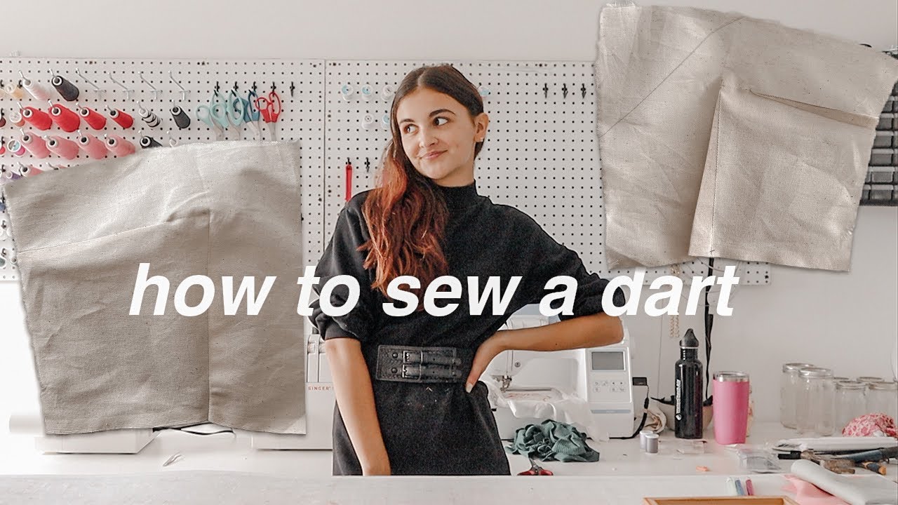 Fashion Design 101 | how to sew a dart!