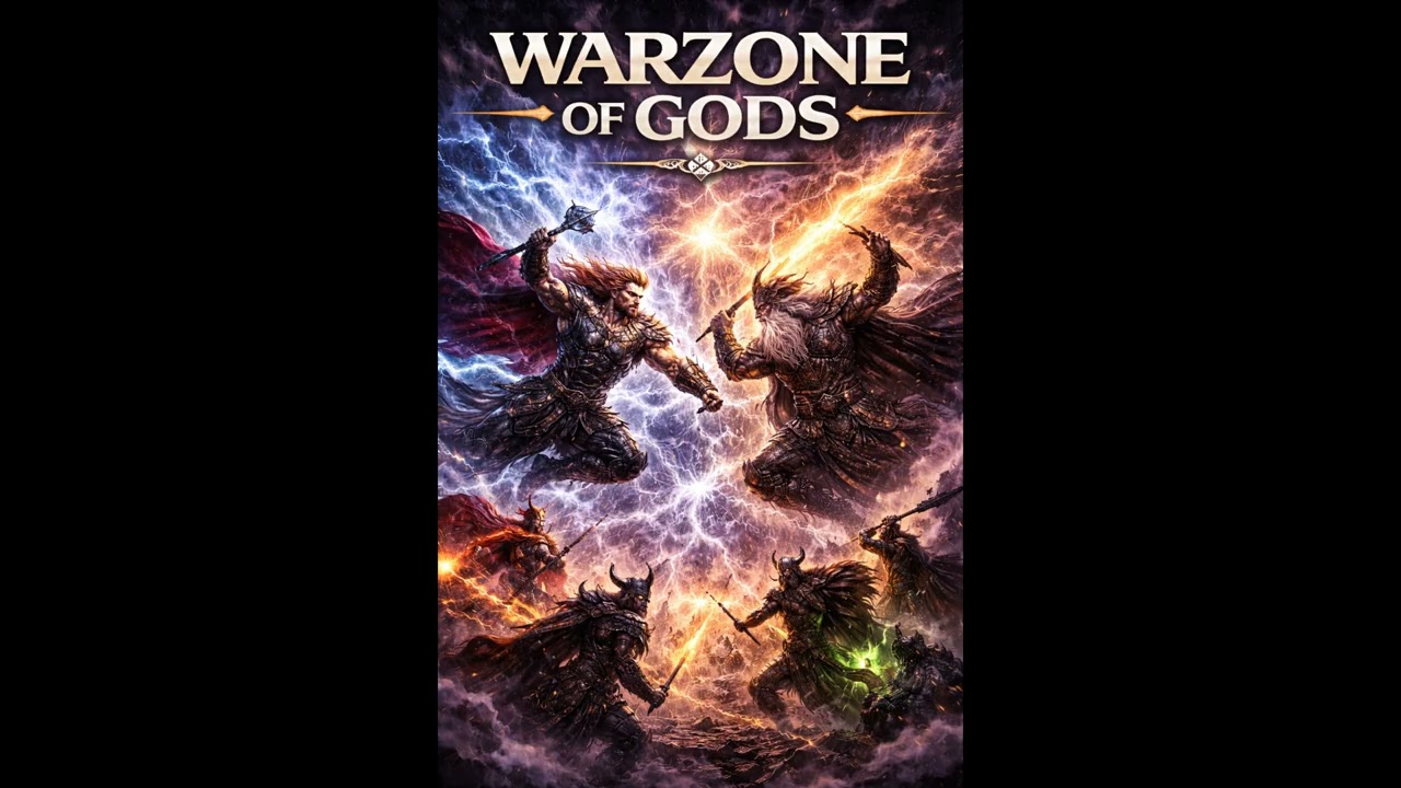 WARZONE OF GODS ⚔️ Hardstyle × Hardtechno (155–160 BPM) | Dark Nordic Industrial