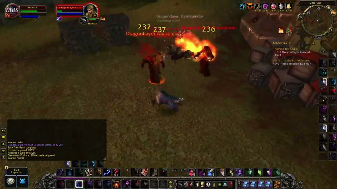 How to do Secrets Of The Flamebinders quest - WoW WOTLK Classic