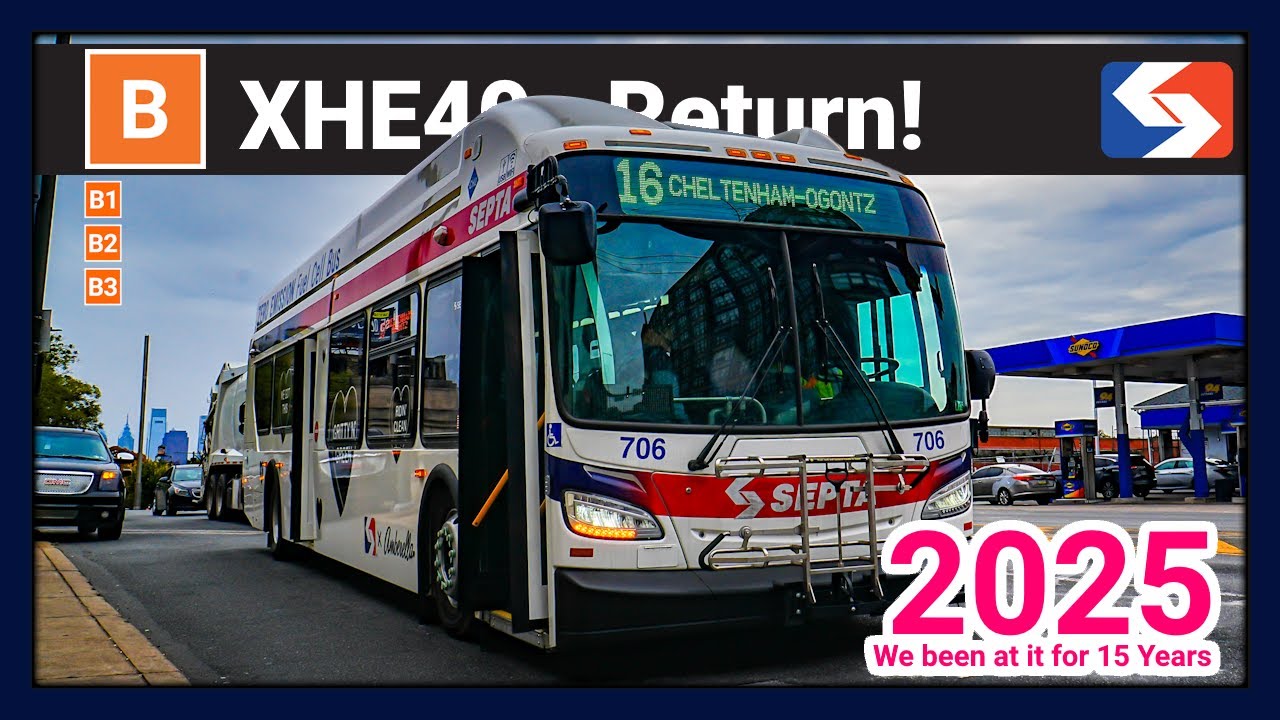 SEPTA's XHE40's are BACK! - SEPTA TrAcSe 2025