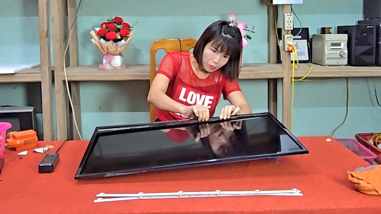 Repair and restore old DAIICHI TV to like new condition in 30 minutes / Hải daily life