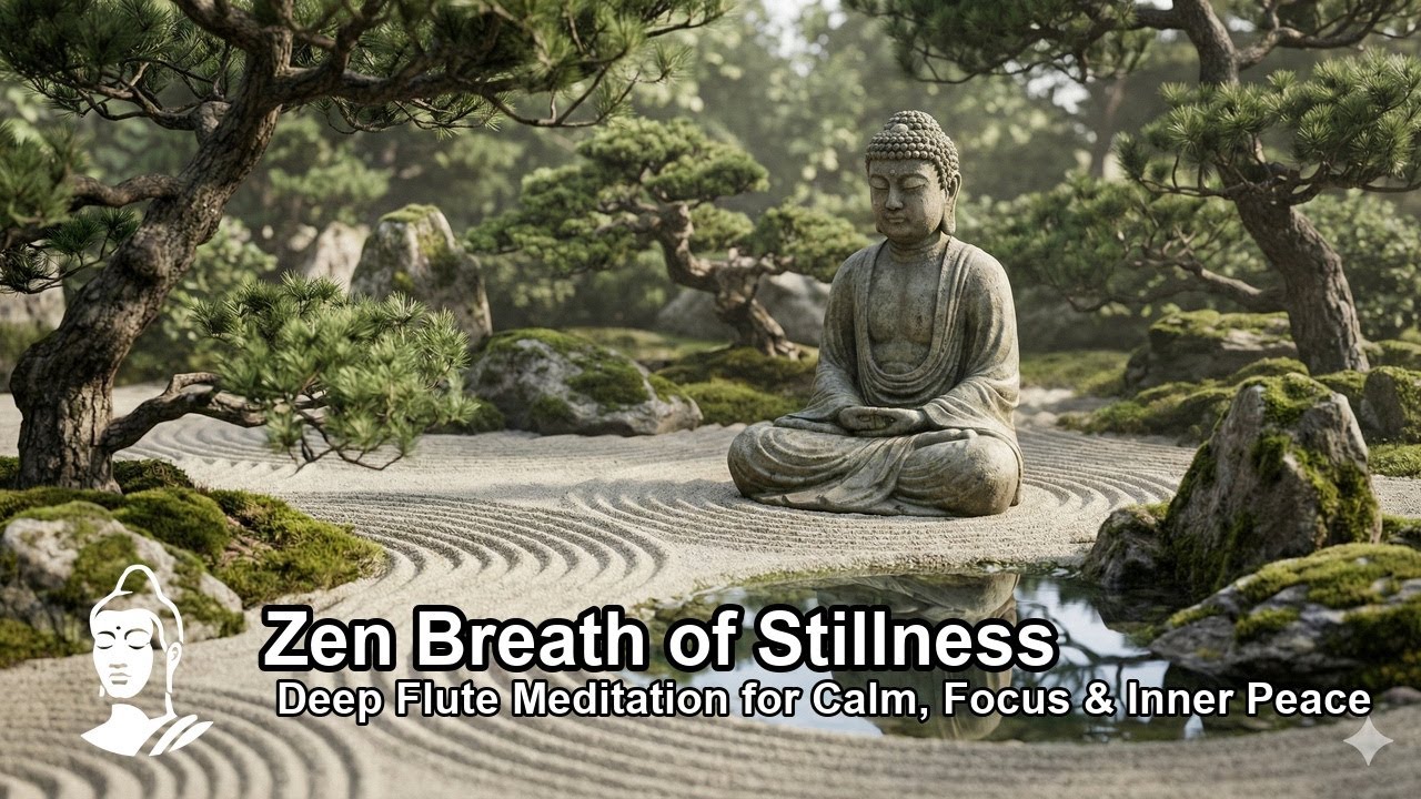 Zen Breath of Stillness &mdash; Deep Flute Meditation for Calm, Focus & Inner Peace