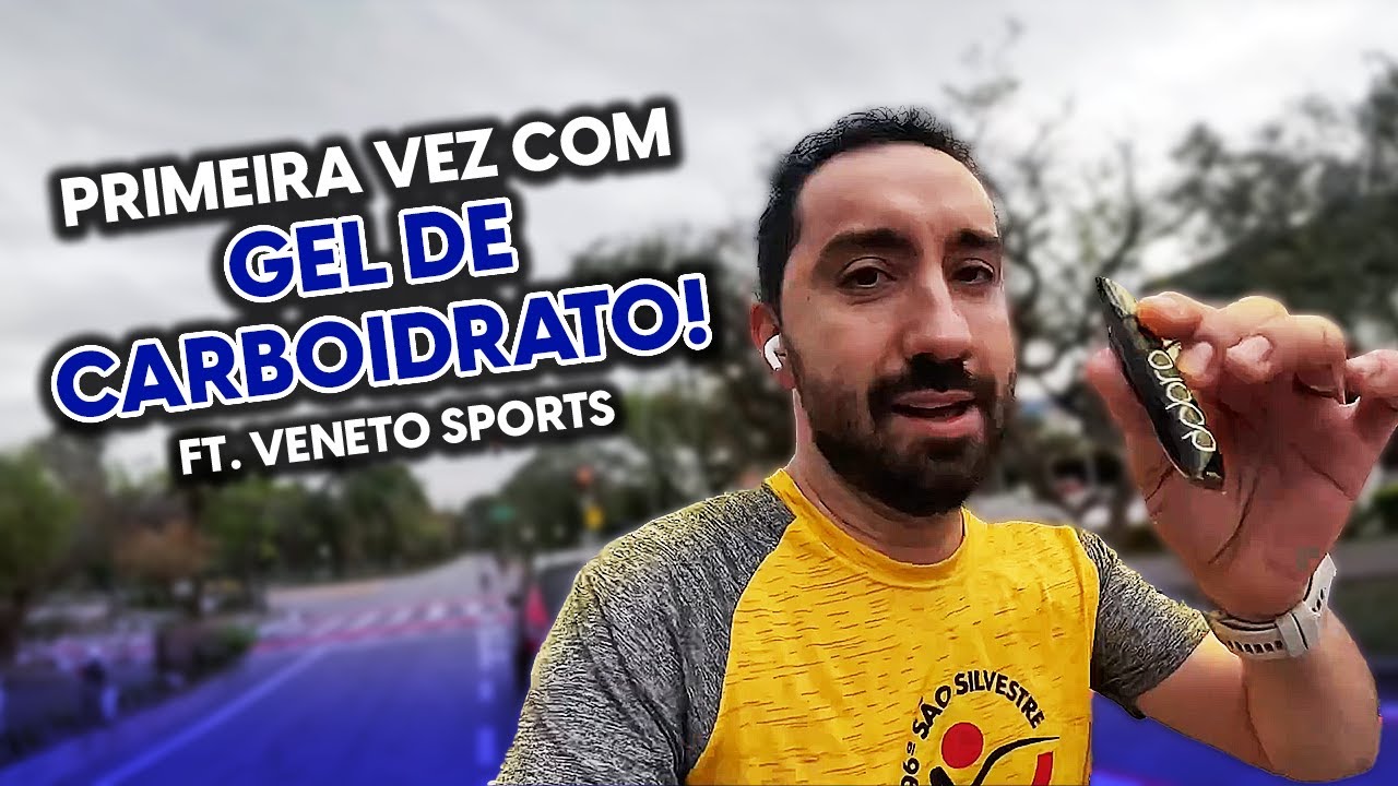 ESSA FOI A PRIMEIRA VEZ DELE USANDO GEL DE CARBOIDRATO