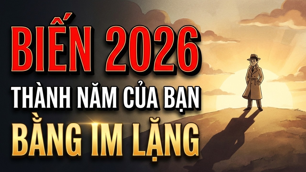 Làm Việc Trong Im Lặng – Để 2026 Thay Đổi Cuộc Đời Bạn