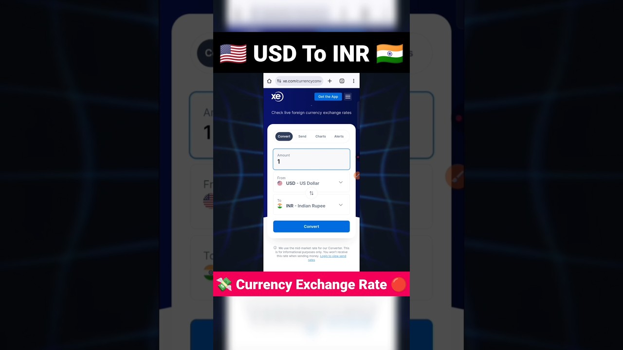 Currency converter app | Currency Exchange Rate | Dollar to Rupees Convert #shorts #usd #shortvideo