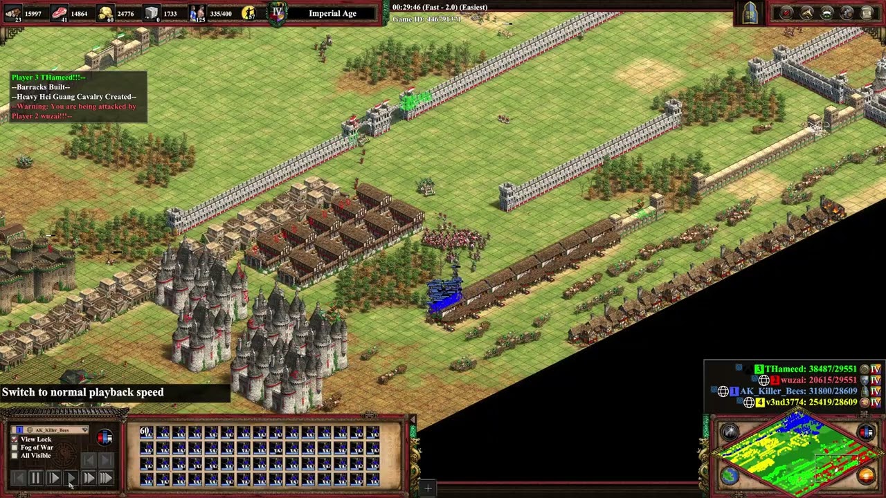 SPECTATING AK_Killer_Bees & v3nd3774 vs THameed & wuzai | DM MICHI