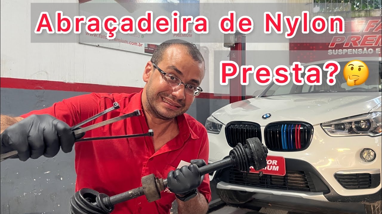 Abraçadeira de Nylon na transmissão funciona??