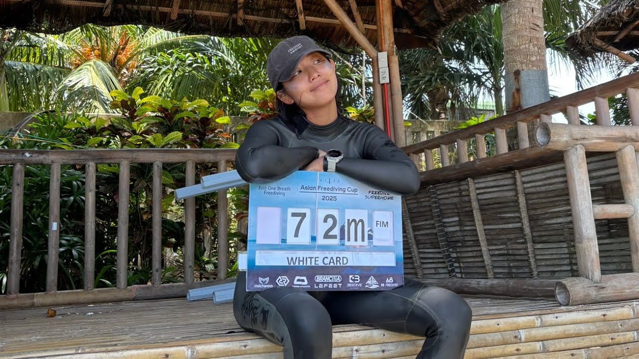 AFC 2025] 250603 AIDA Asian Freediving Cup 2025 l FIM 72m White card