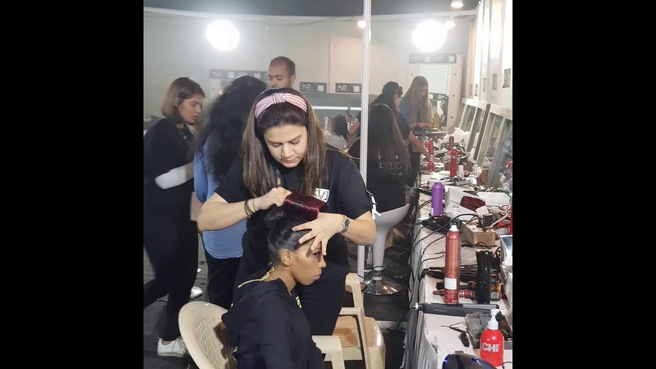 IIFA Awards 2019 Hair Team SVJ Academy