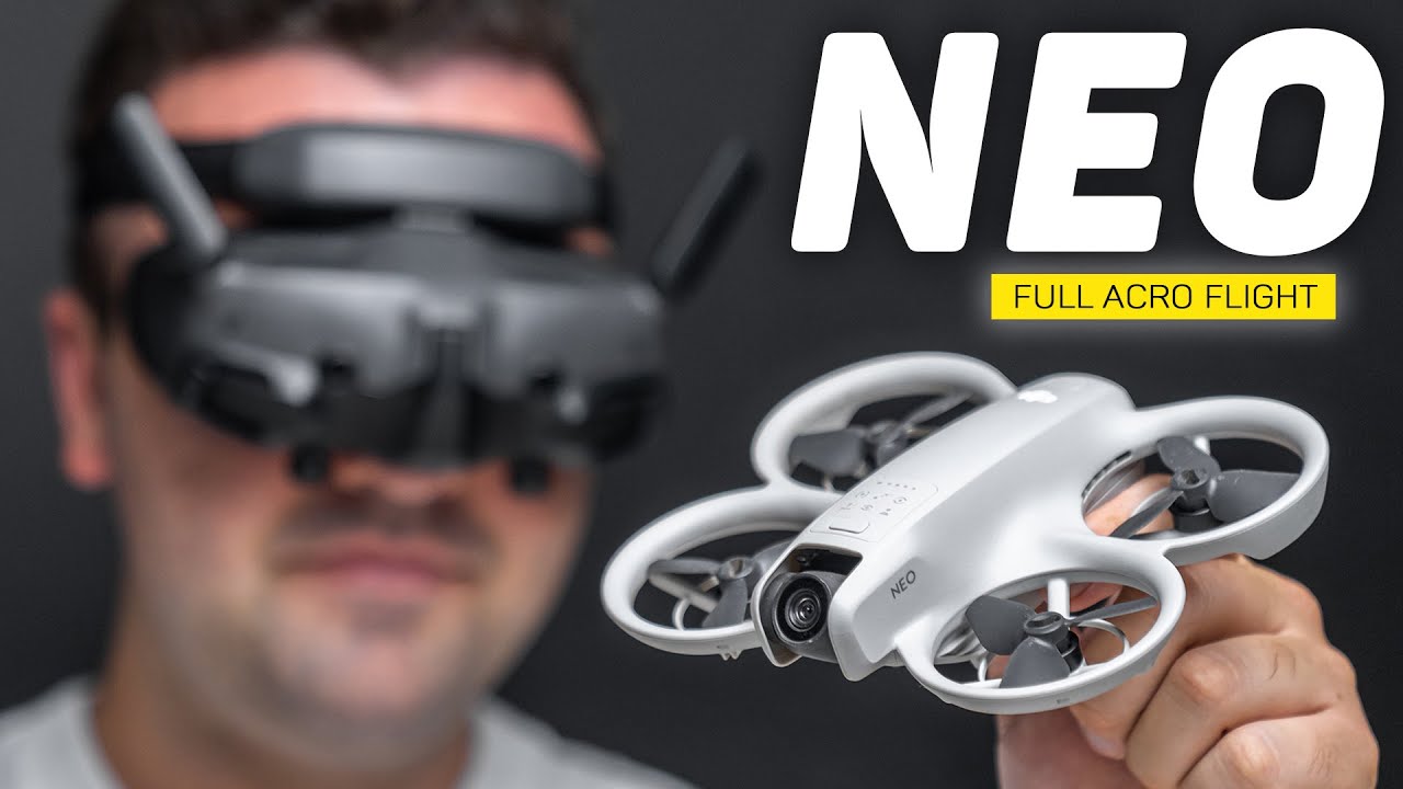 Этот дрон действительно ВЕСЕЛО! — DJI NEO полностью ручной/акро-полёт
