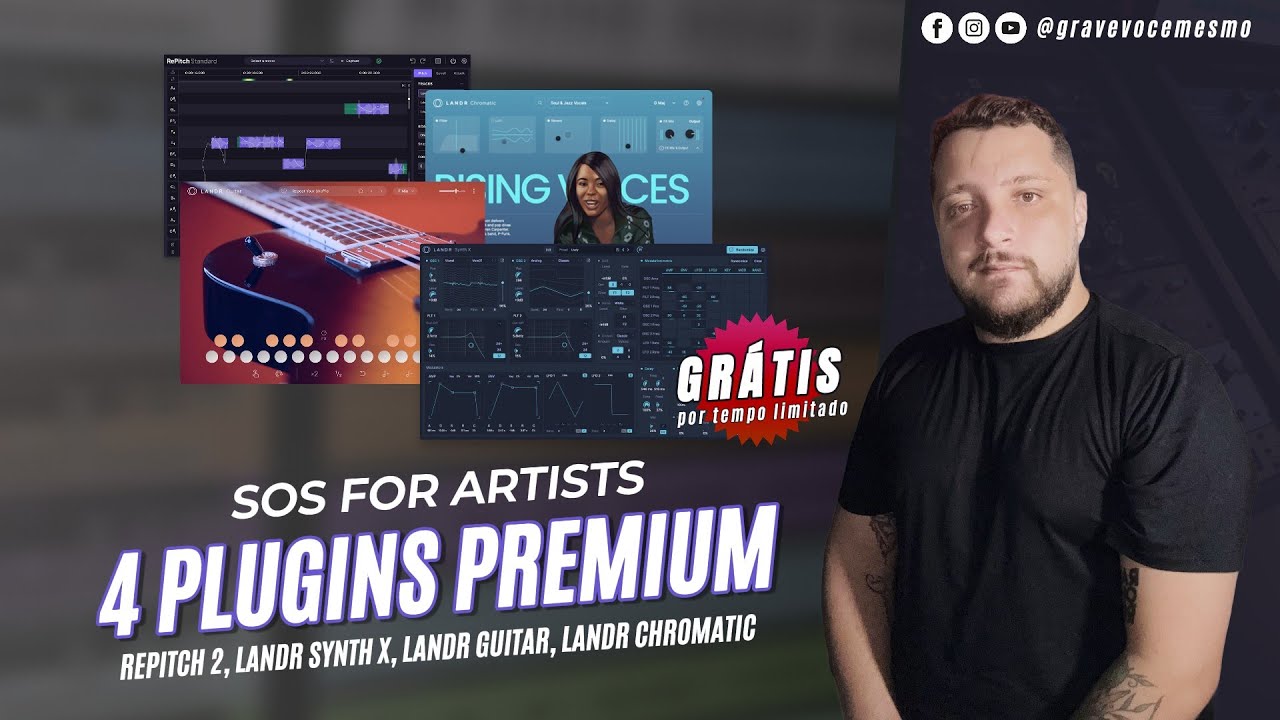 🚨4 Plugins Premium GR&Aacute;TIS POR TEMPO LIMITADO