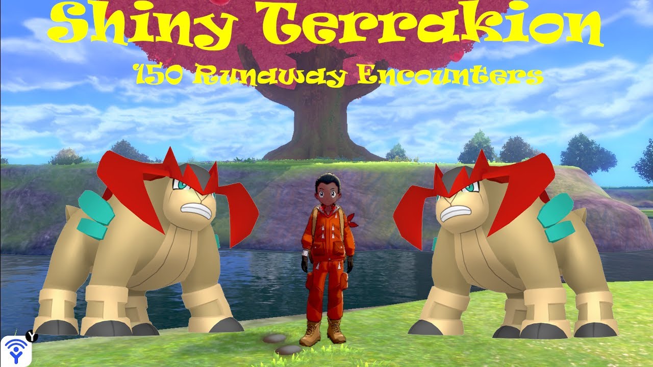 EPIC SHINY TERRAKION AFTER 150 Runaway Encounters | Crown Tundra | Pokemon Sword/Shield