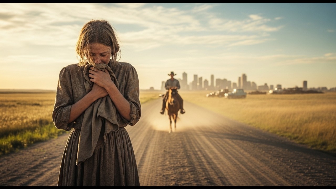La abandonaron en el camino del Oeste — pero un poderoso vaquero la llevó a casa