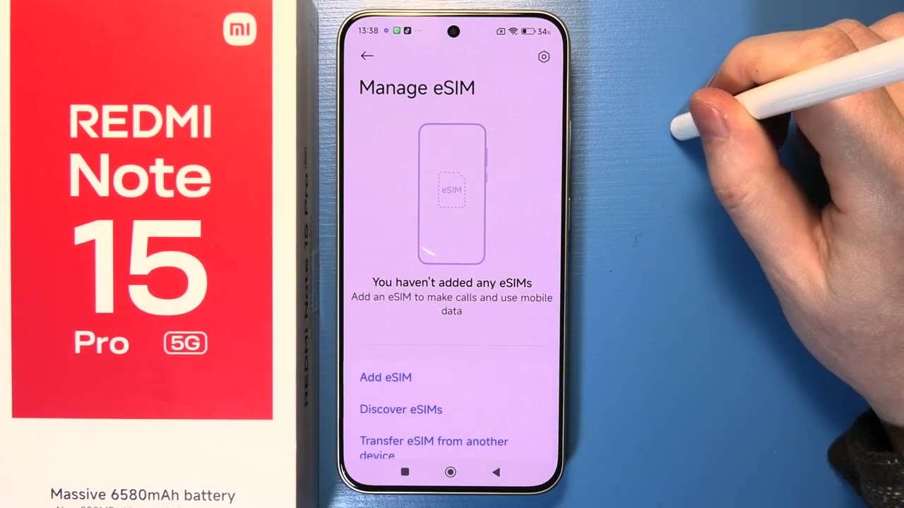 Redmi Note 15 Pro 5G: How To Find EID Number For eSIM