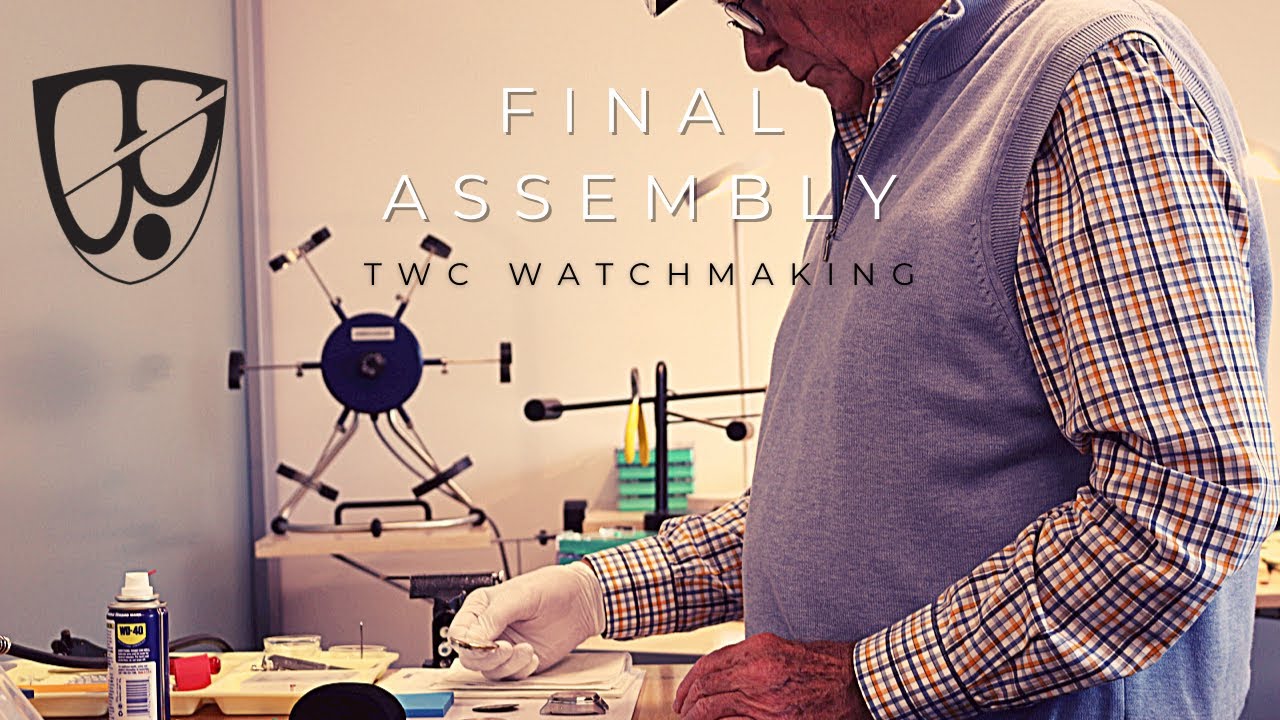 Building The Cockpit C250 - TWC Chronograph - AMERICAN Watchmaker
