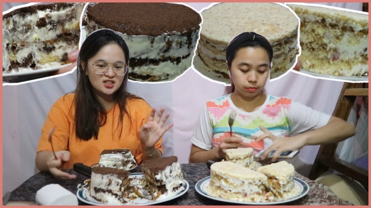 NO-BAKE FUDGEE CAKE & CHEESE CAKE | Krystal Reyes