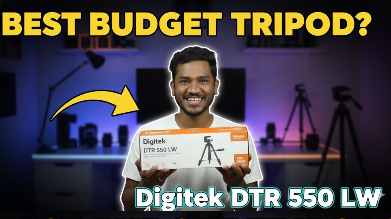 Digitek DTR 550 LW Tripod Unboxing 🔥 Camera & Mobile | TalkTantra