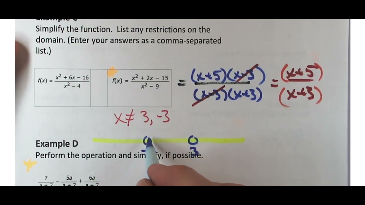 Section 8.8 Rational Expressions (Winter 2026)