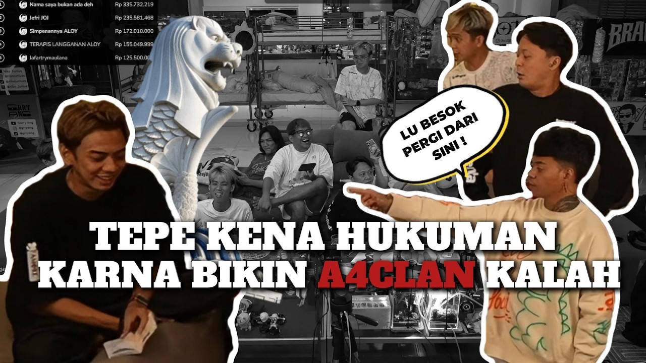 TEPE KENA HUKUMAN DI SURUH PERGI  SAMA ARAP
