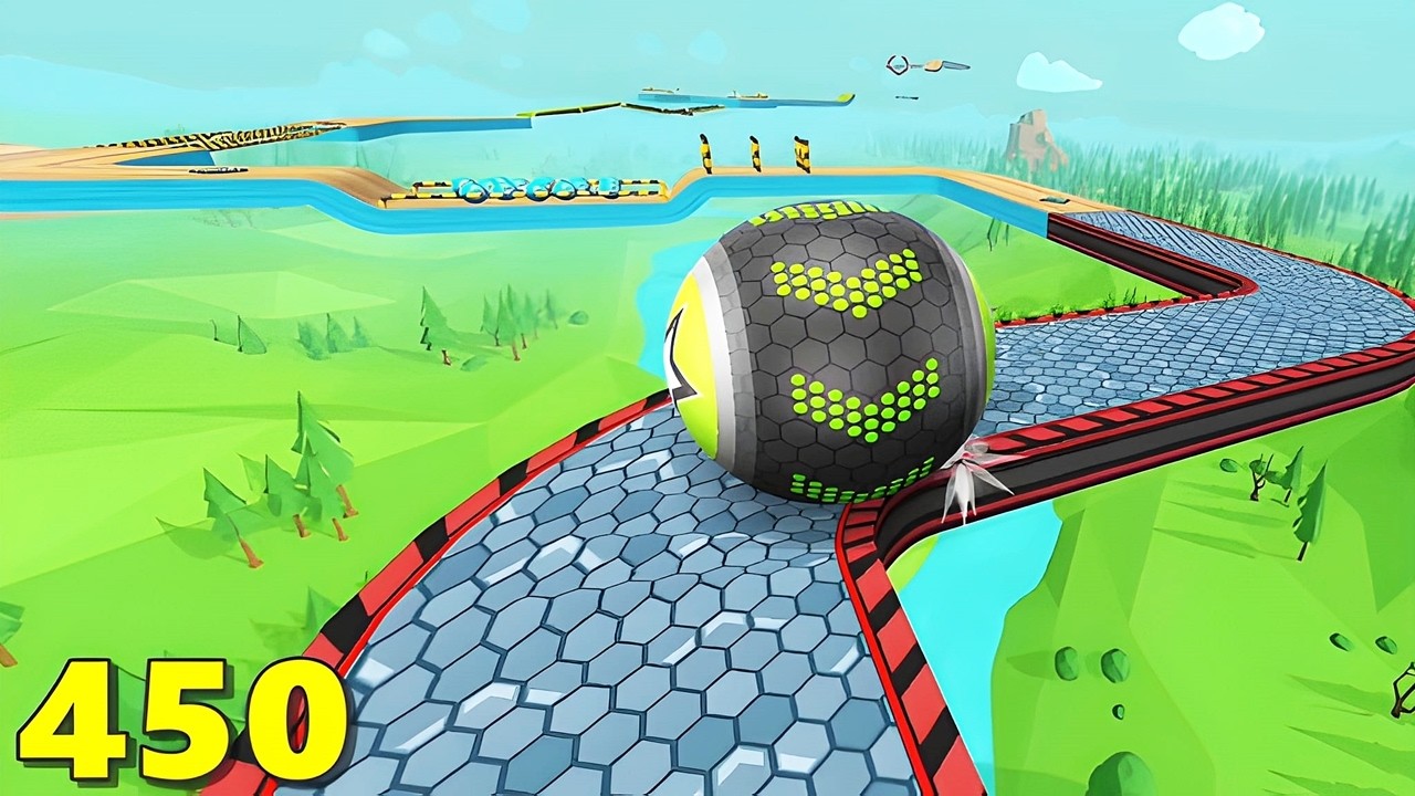 Going Balls - SpeedRun Challenge Gameplay Level 3200