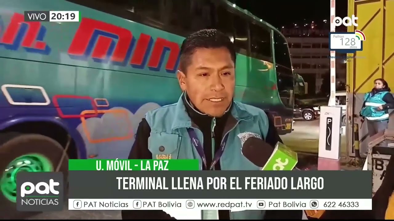 Operativos de control en terminal por feriado largo