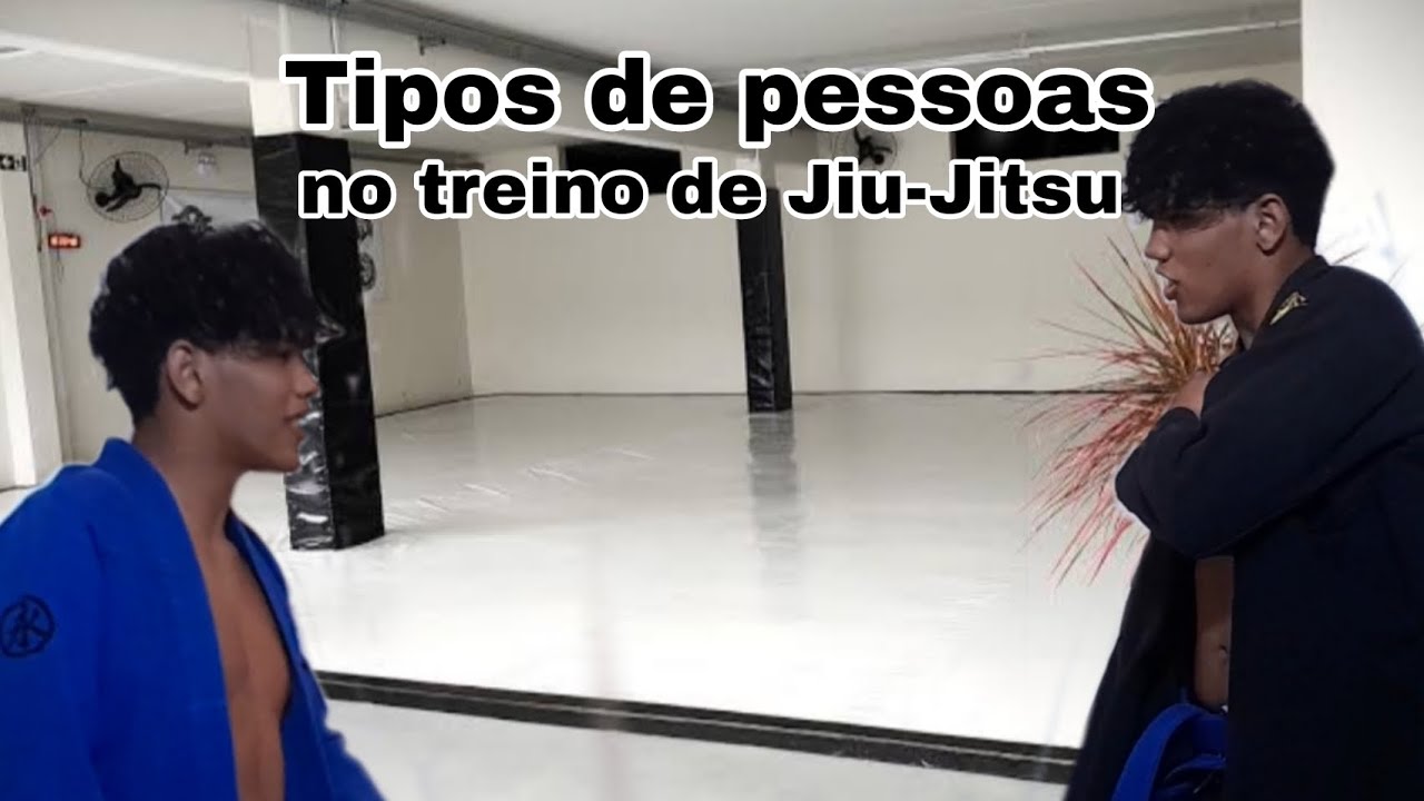 Tipos de pessoas no treino de Jiu-Jitsu