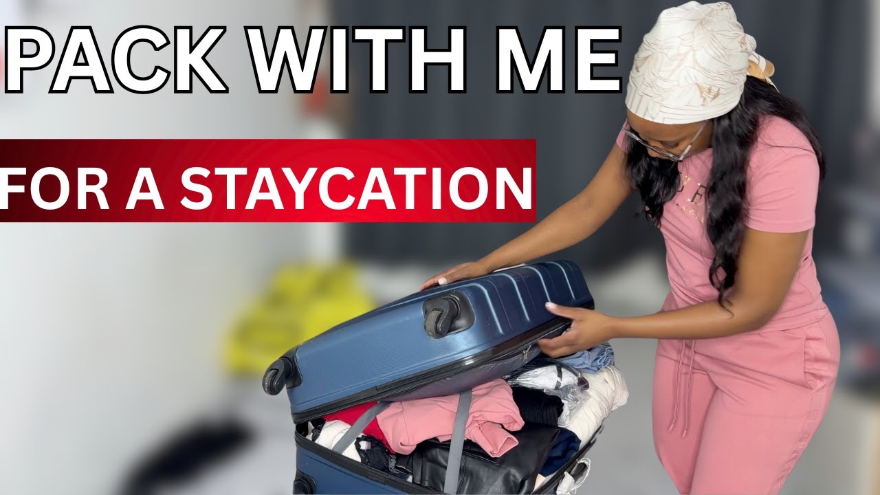 Pack with me for a birthday staycation in London