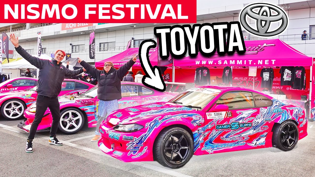 WE SNUCK MY TOYOTA SWAPPED SILVIA INTO NISMO FESTIVAL!