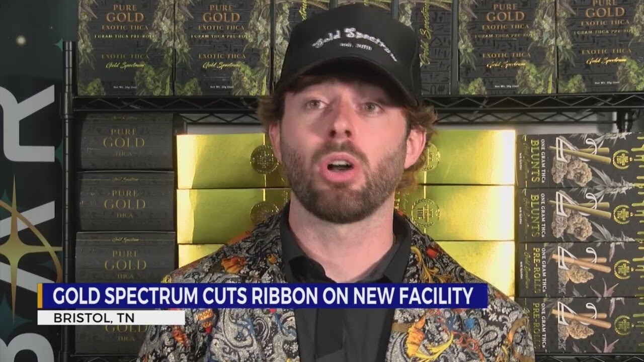 Ribbon cutting held for Gold Spectrum cannabis company