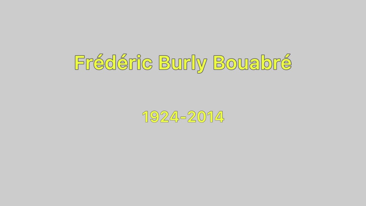 Artist history_ Frederic bruly bouabre 1924-2014_sample video.