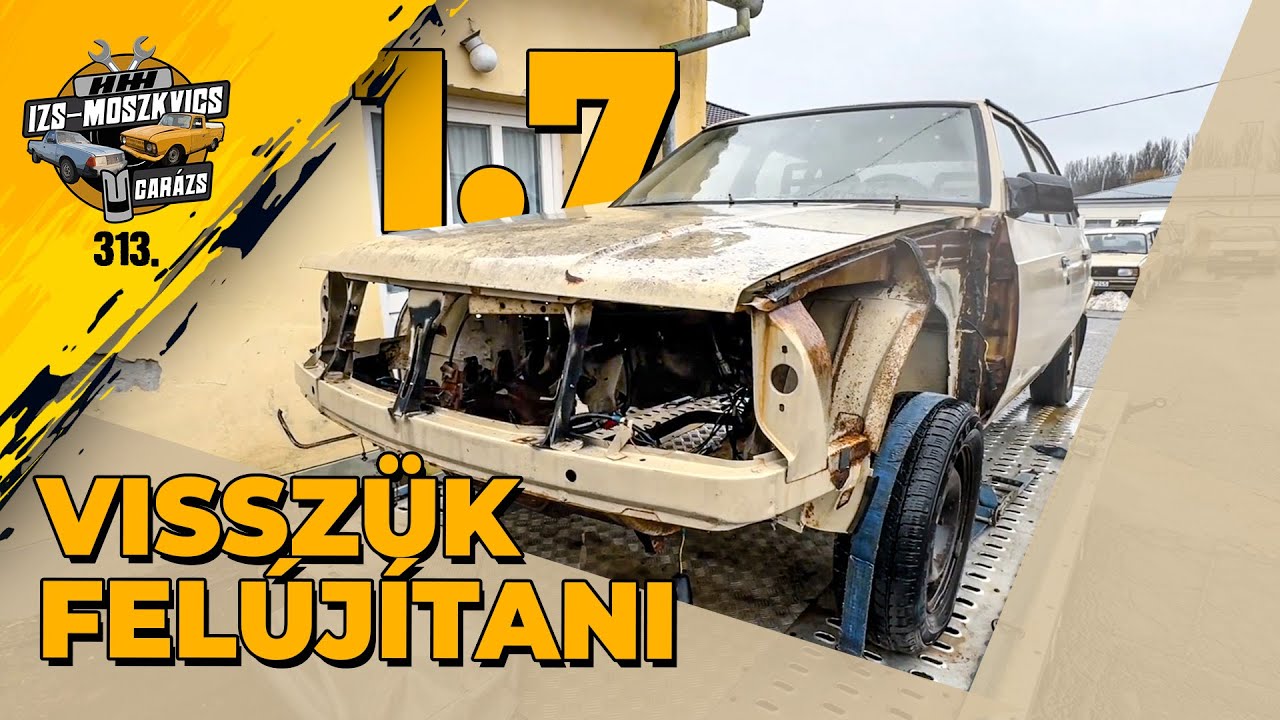 Garázs videó 313. - Moszkvics 2141-s