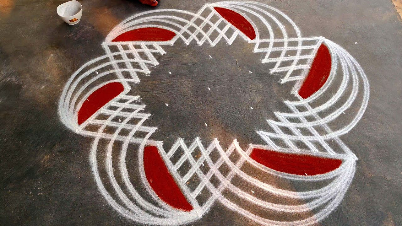 Margazhi Padikolam 🌹Dhanurmasam muggulu designs🌹Traditional muggulu Designs🌹Simple kolam🌹Lax rangoli