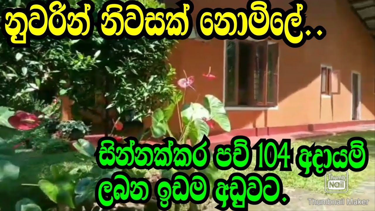 නුවරින් නිවසක් නොමිලේ ,,පච් 104 අදායම් ලබන ඉඩම අඩුවටම ,Kandy Land/Aduwata Idam/Kandy House