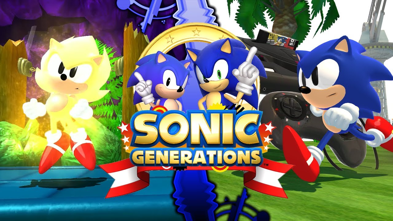 Sonic Generations: Sonic 2 Edition ✪ First Look Gameplay (1080p/60fps)