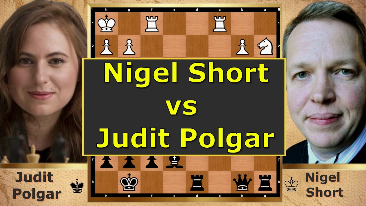 JUDIT POLGAR vs NIGEL SHORT – This Sicilian Was BRUTAL! 🔥♟ #JuditPolgar #NigelShort #SicilianDefense
