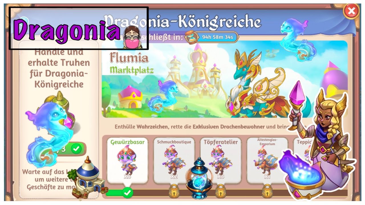 Merge Dragons! - Dragonia Königreiche / Kingdoms - Angespielt/Gameplay