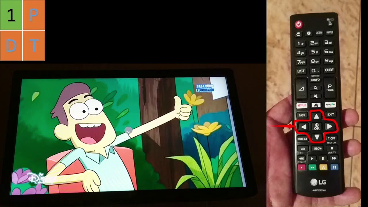 Re-sintonización de una TV LG y ordenado de canales, que está afectada por el 2º DIVIDENDO DIGITAL