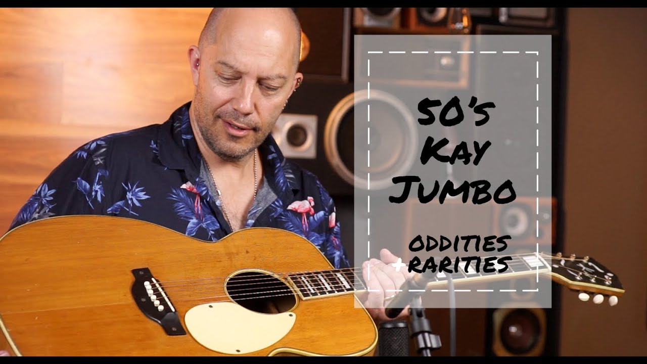 Oddities & Rarities - 1950's Kay K27 Vintage Jumbo Acoustic | Better Music